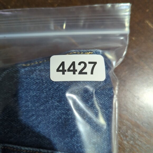 Levi's Jeans Shorts Women's 29 Blue Distressed Denim Button Fly - Picture 11 of 11